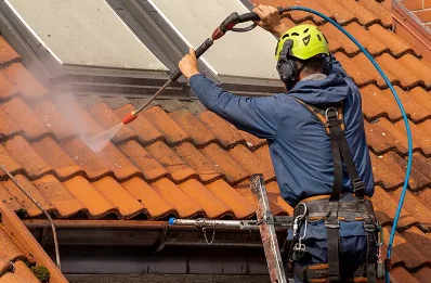 Démoussage et hydrofuge de toiture à Steige