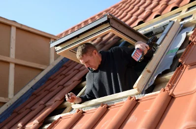 Pose de fenêtres de toit Velux à Steige